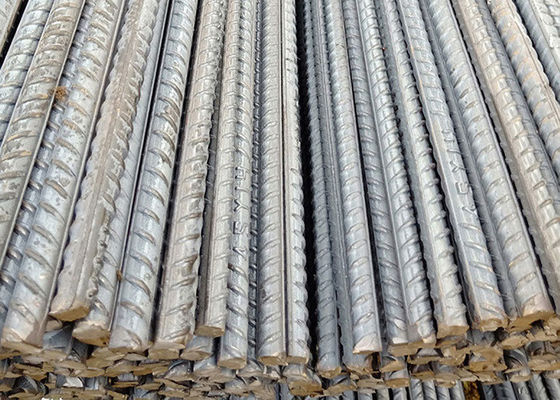 25mm hanno deformato Antivari d'acciaio laminato a caldo, HRB500 metallo Rohi utilizzati nella costruzione